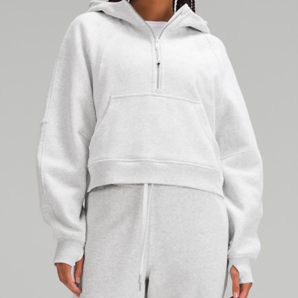lululemon athletica Tops - Scuba Oversized Half-Zip Hoodie